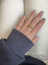 Anillos de apertura de tamaño variable para mujer, de Plata de Ley 925, joyas de colores dorados, sortijas grandes ajustables con apertura antigua