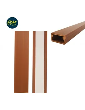 

Channel Mini adhesive edm 2mts 19x11mm dark wood (per poke price)