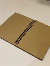 Bloc de notas para dibujo y pintura de grafiti, diario de bocetos, cubierta suave de papel negro, Bloc de notas, cuaderno, suministros escolares de oficina, 1 ud.