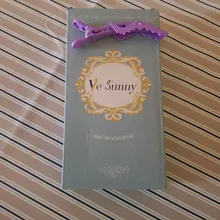 VeSunny-extensiones de cabello humano con Clip, extensiones de cabello de doble trama, color rubio caramelo, color marrón, 7 Uds.