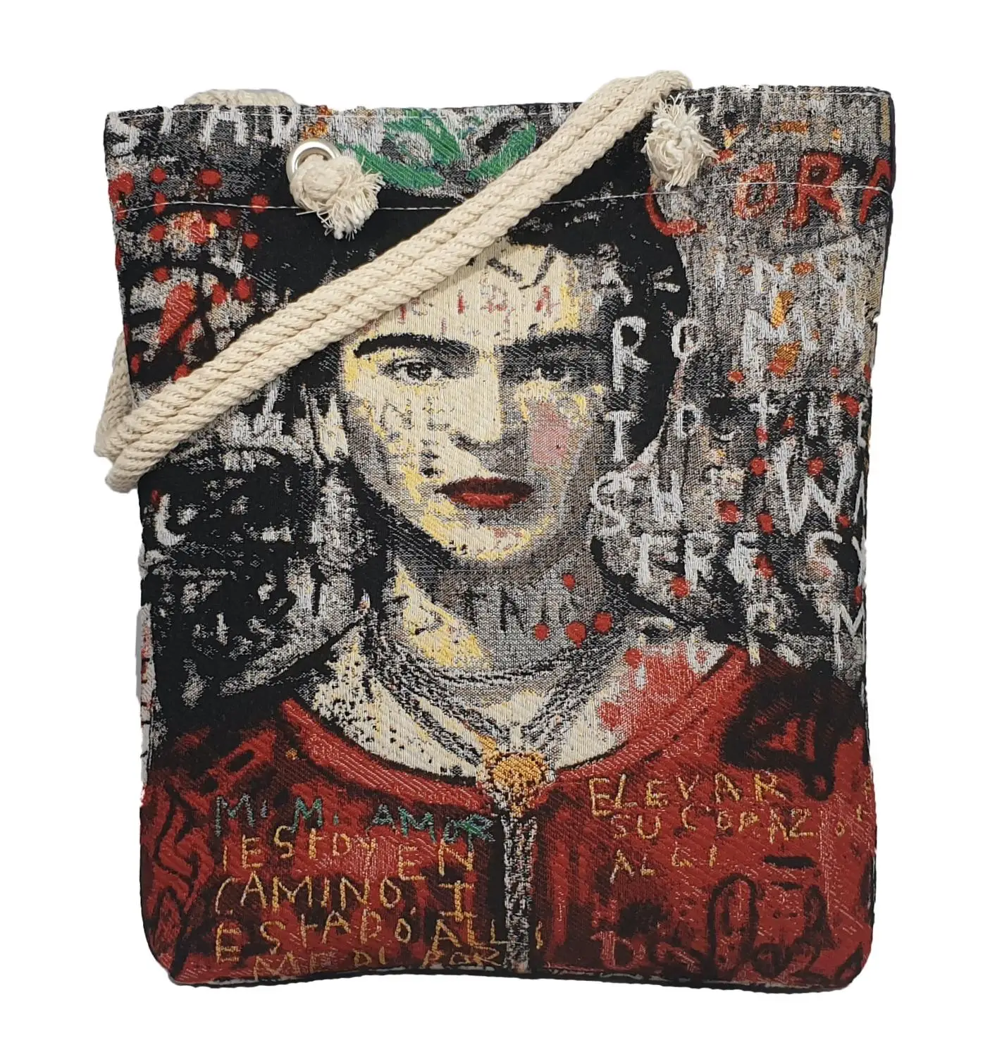 Сумка на плечо ручной работы Frida Kahlo Гобелен (гобелен с вышивкой) | Багаж и сумки
