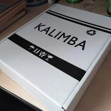 Bag Book Tune-Hammer Gecko Kalimba Thumb Instruction Koa Musical-Gift Aiersi 17-Keys