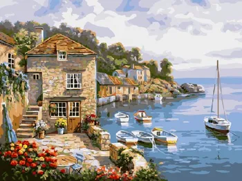 

Painting by Numbers ex 5736 Sunny Bay 30*40