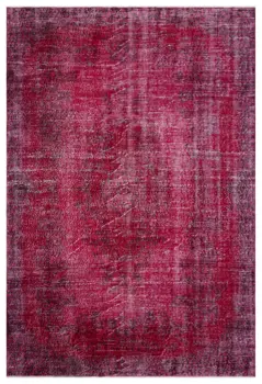 

Hand-Woven Rug Anatolian Floral Design Rug 1474