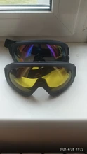 Gafas de sol antiniebla para deportes de nieve, esquí y Snowboard, a prueba de viento y polvo, UV400
