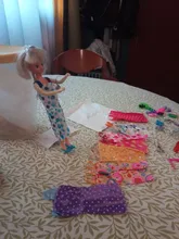 Conjunto de 42 accesorios para vestir muñecas Barbie, Juego de 10 zapatos, 8 collares, 4 gafas, 2 diademas, 2 bolsos y 8 vestidos para muñecas