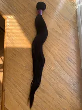 Allove pelo recto mechones hueso recto extensiones de cabello humano mechones 30 cabello virgen pulgadas mechones brasileño tejer extensiones de cabello humano