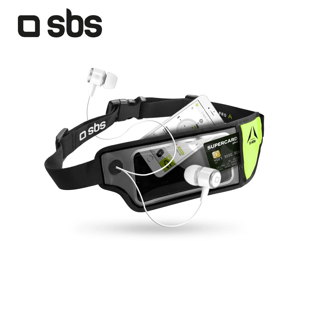 Сумка поясная для телефона SBS, черный(TESPORTBELTPROK