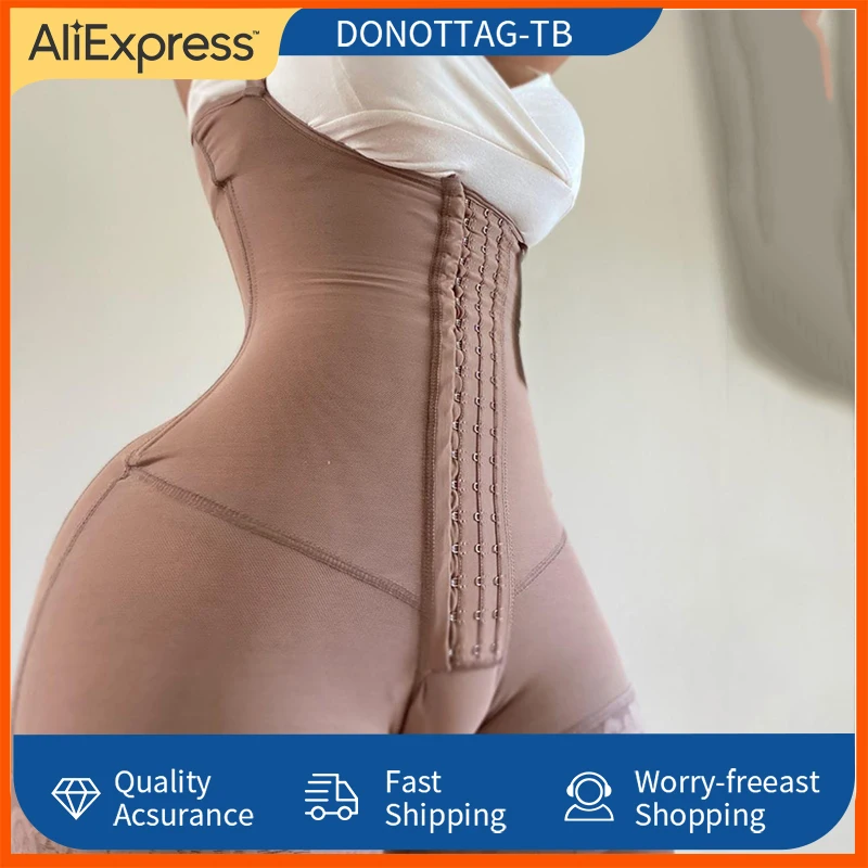 Women's Corset Open Bust Tummy Control Gorset Butt-lifting