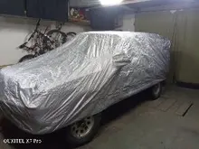 Funda exterior universal para coche, protector impermeable a prueba de polvo, sol y nieve para vehículo sedán o VUD