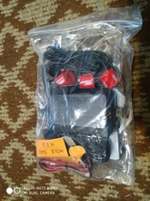 Eunavi 1set de Parktronic Kit de sensores de estacionamiento Led 4 6 8 sensores para todos los coches inversa asistencia Sistema de Control de Radar de marcha atrás