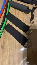 17 unids/set de Bandas Elásticas de resistencia, gimnasio puerta ancla correas resistir Kit de banda de ejercicio de Yoga banda expansor de Fitness lazo tubo tira