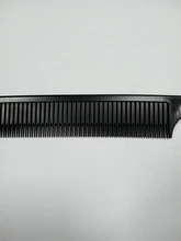Peine fino de plástico resistente al calor para realzar el cabello, peine de estilismo de salón, peine de tinte separado para peluquería