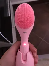KONKA-Cepillo eléctrico de limpieza facial, de silicona, con puerto USB, para el cuidado de la piel, resistente al agua IPX6