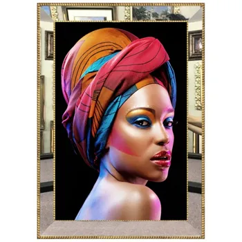 

Luxury Mirror Framed Digital Canvas Painting 60 * 80 cm