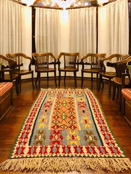 

North Turkish Hand Woven Antolian Kilim Rug & Carpet
