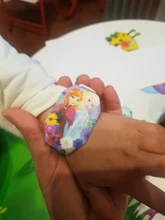 Reloj electrónico para estudiantes, pulsera de silicona con dibujos animados de Frozen, protección ambiental, LED