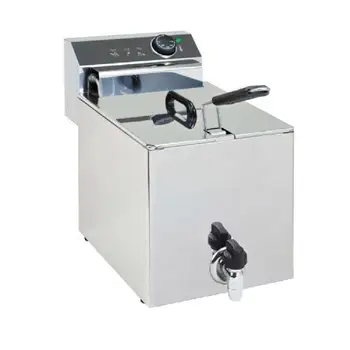 

Freidora de aceite para bar, profesional en hostelería, capacidad 8 litros 3500 watios