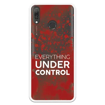 

Stand case costume drawing Under Control WP030 for Huawei Y9 2019