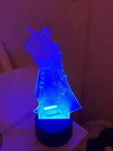 Led-Night-Light Table-Lamp Zoro-Figure Bedroom-Decoration Roronoa Bedside Anime Japanese