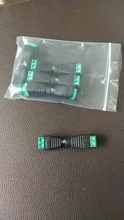 Adaptador de enchufe de corriente continua para cámaras de videovigilancia, 5,5mm x 2,1mm, macho hembra, para cinta de LED de único Color, 5050, 3528, 5060