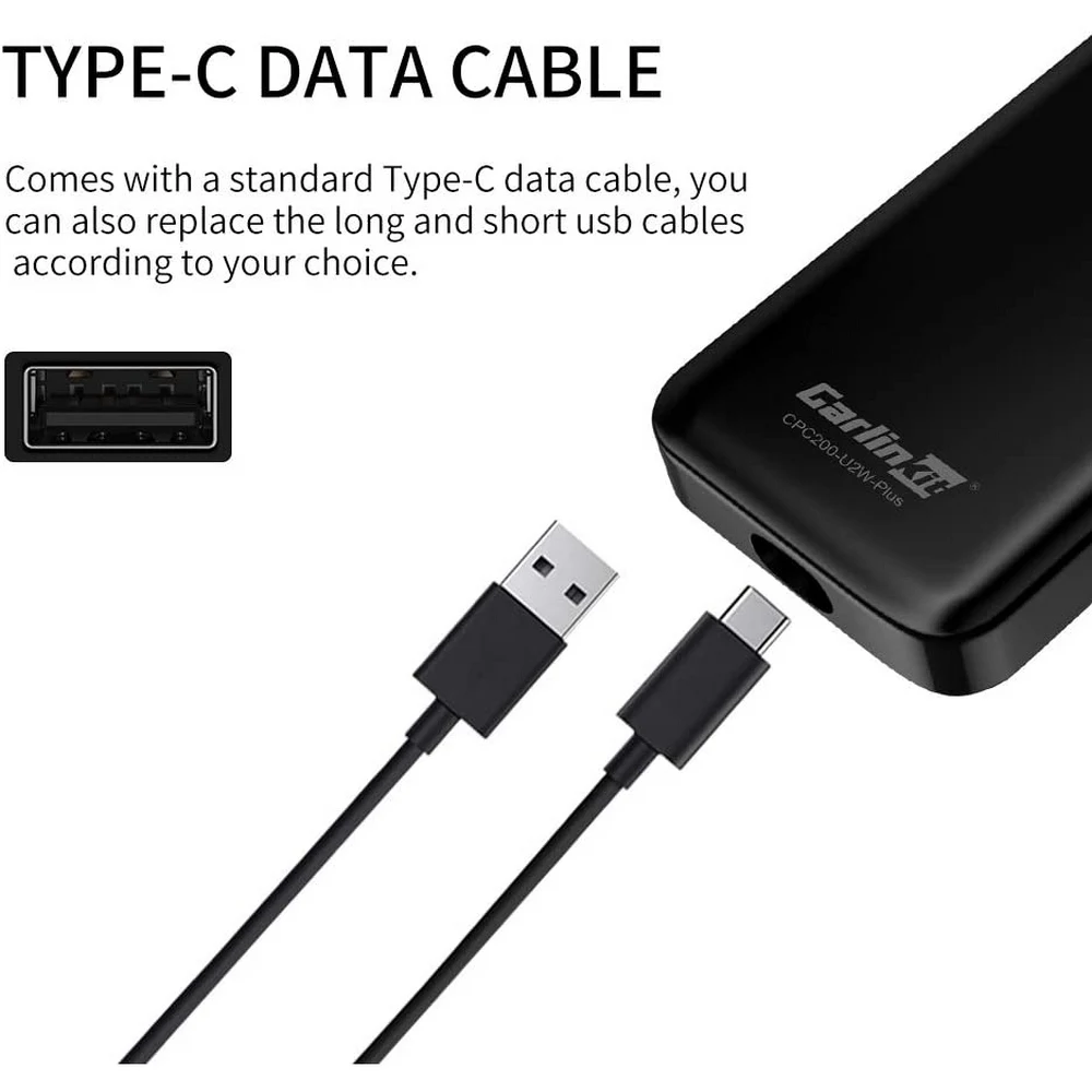 Wireless Adapter 2.0 Wired to Wireless Compatible with Factory Cars Audi for Porsche for Volvo Wireless Dongle