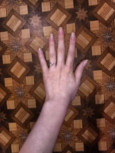 Anillo de gafas clásicas de la muerte para hombre y mujer, anillos abiertos negros con cicatrices de rayo para parejas, joyería para dedo