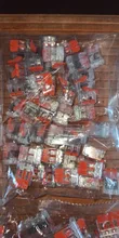2020-¡Nuevo! Mini conector de cable Universal rápido, 0,4-6,0mm, 30/50/100 piezas, fácil cableado rápido, terminales de energía Solar para coche
