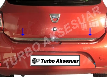 

Dacia Sandero 2 (Stepway) Chrome Luggage Bottom Trunk Lid Cover (2013 Above)