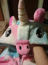 Pajamas Costume Sleepwear Onesies Unicorn Girls Blanket Dinosaur Panda Stich Kigurumi