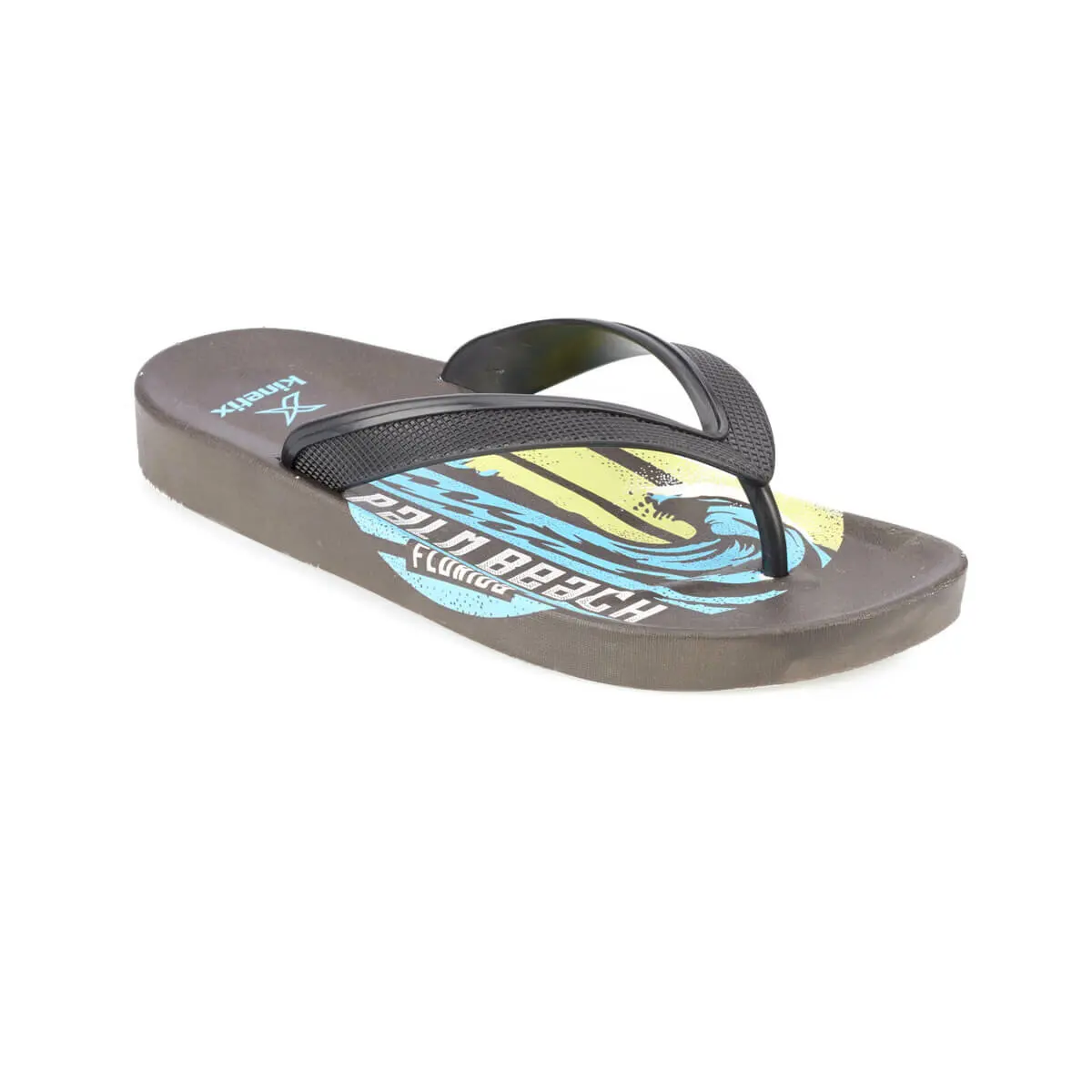 

FLO PALM Black Male Slippers KINETIX