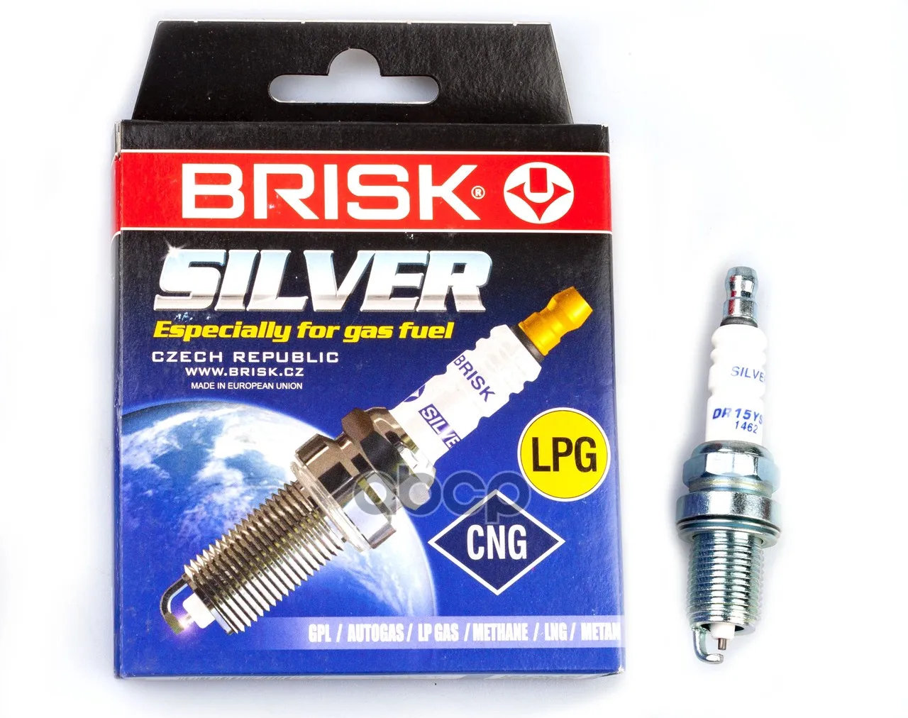 Свеча Зажигания Silver(Интервал Замены- Max. 30 000 Km) BRISK арт. DR15YS-9
