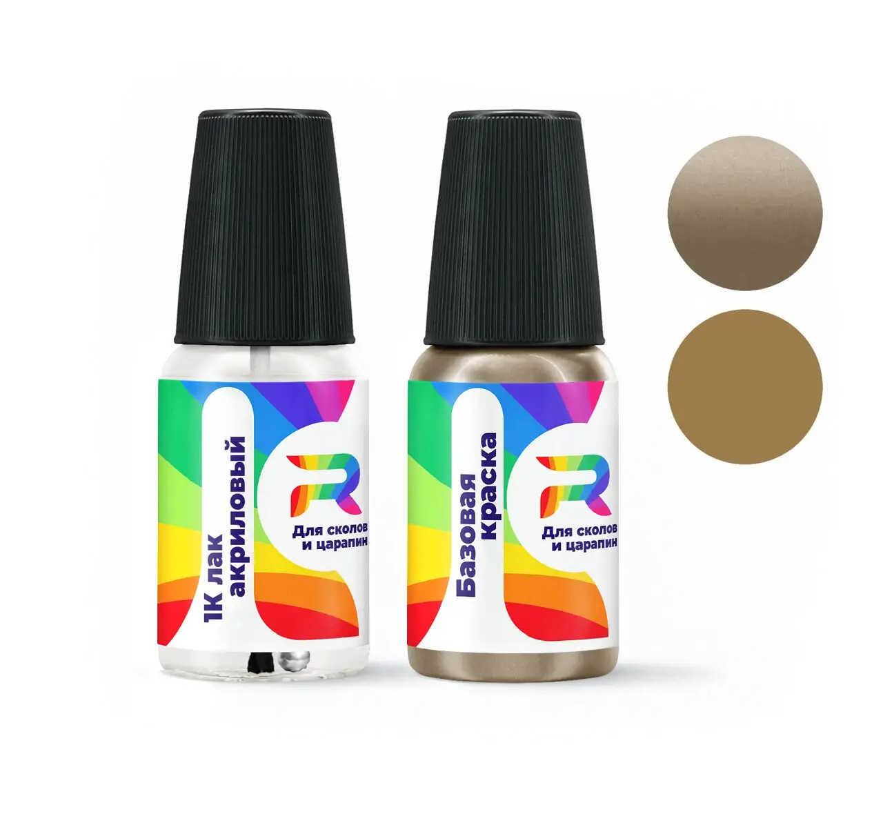 Подкраска for scratches and chips Ford MA me-Marron avellana (base paint mother of pearl double layer brown) |