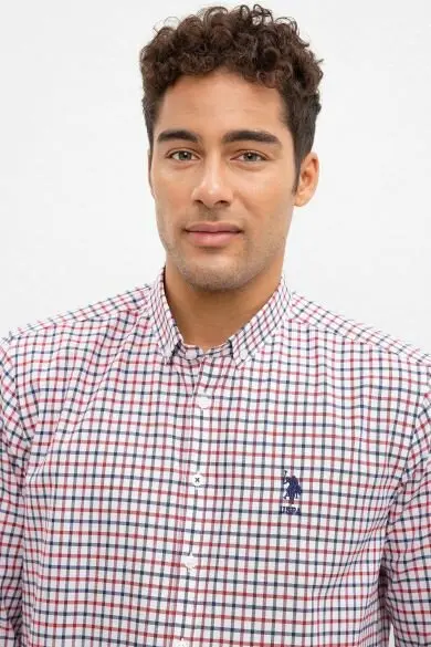 U.S. POLO ASSN. Мужской тканый гомлек