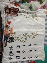Manta de franela para bebés, fondo de flores, manta de Foto mensual para recién nacidos, estera para gatear
