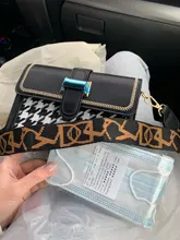 Square Bag Messenger-Bag Bag-Design Retro Elegant Unique Woolen 15cm 8cm Thickness Hot