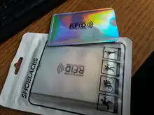 Wallet Reader-Lock Card-Holder Passport-Protector Id-Bank Id-Cards Blocking Anti-Rfid