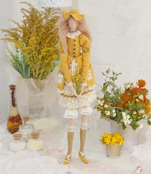 

Set for sewing textile doll HappyMade Ш107 "Lady Aurora"