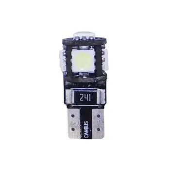 

BOM12626 - Blister 2 bulbs position 5 super led white s/casquilo canbus.-