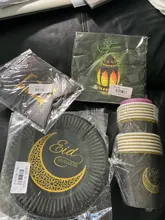 Globos de bandera de Mubarak Eid, decoración de Kareem de Ramadán, Ramadan Mubarak, fiestas islámicas musulmanas, decoraciones DIY