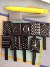 11 Pieces/set 3D Magnet Stick Cat Eye Magnetic Pen for Nails Drawing Nail Art Stick For