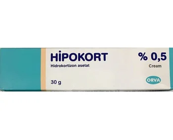 

Hipokort krem %0.5 30 g, Hidrokortizon Asetat, Dermatitis, Anti-itch, Psoriasis, Sunburn,Eczema