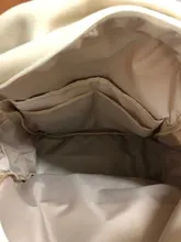 La mujer mochila blanco Kawaii de algodón de las mujeres mochila escolar de lona chica adolescente mochilas de mujer de moda bolso de envío de la gota