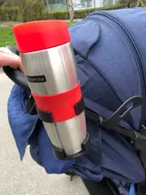 Portavasos Universal para cochecito de bebé, soporte de botella giratorio 360, para cochecito de bebé, Estuche de transporte, carrito de botella de leche