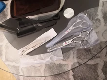 Juego profesional de tijeras para peluquería, accesorios para corte de pelo, para peluquero de alta calidad de salón, opción multicolor de 6 pulgadas