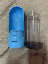 Botella de agua portátil para perros pequeños y grandes, bol para beber de 300ml para mascotas, dispensador para alimentación de gatos, para exterior