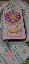 Sakura Wallet Money-Cards Captor Female Clutch Zipper Long Cute Cartoon Bags Kinomoto