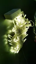 Lamps Led-String-Light Festoon Christmas-Decoration Outdoor Garland Holiday Party Waterproof