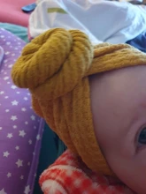 Knit Baby Hat Bonnet Beanies Turban Crochet Toddler Newborn Infant Boy 3M-5T Solid 
