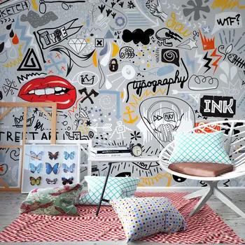 

Wall mural-stream of thought-100x70 cm